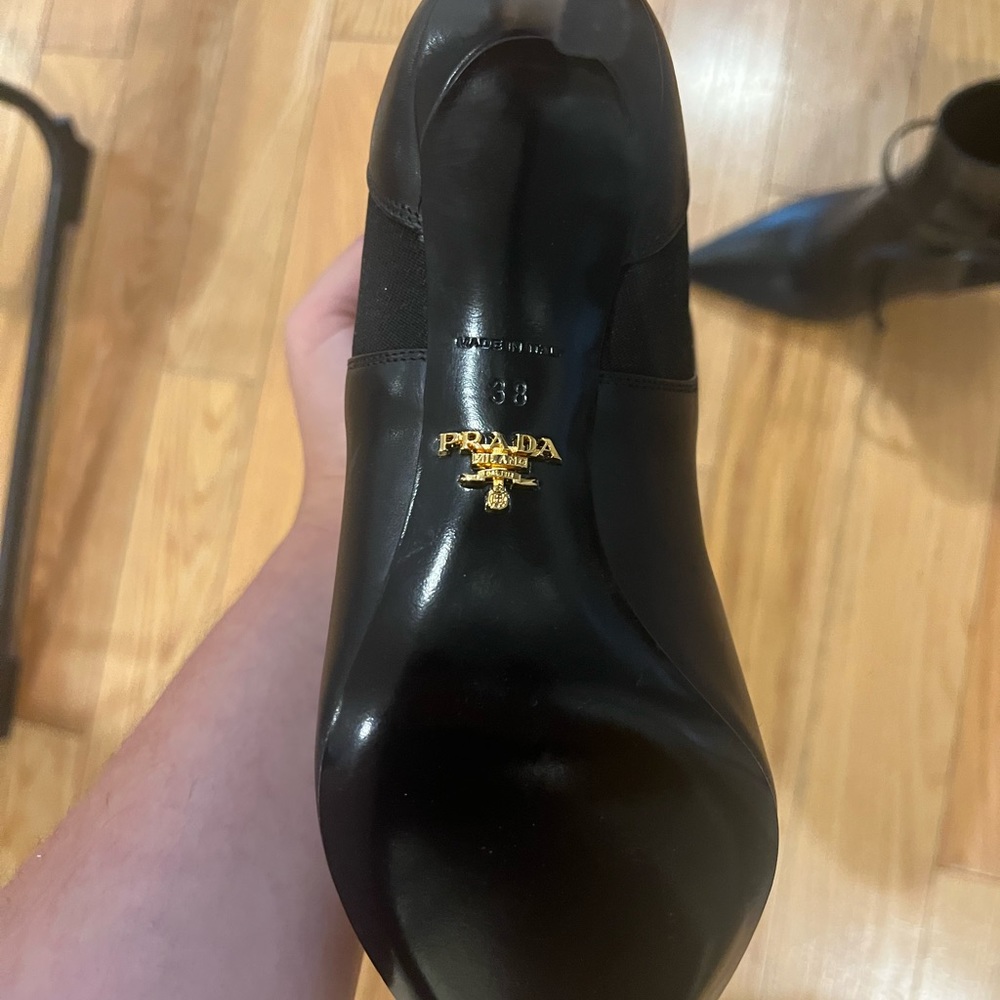 Prada Black Boots Brand New- Authentic